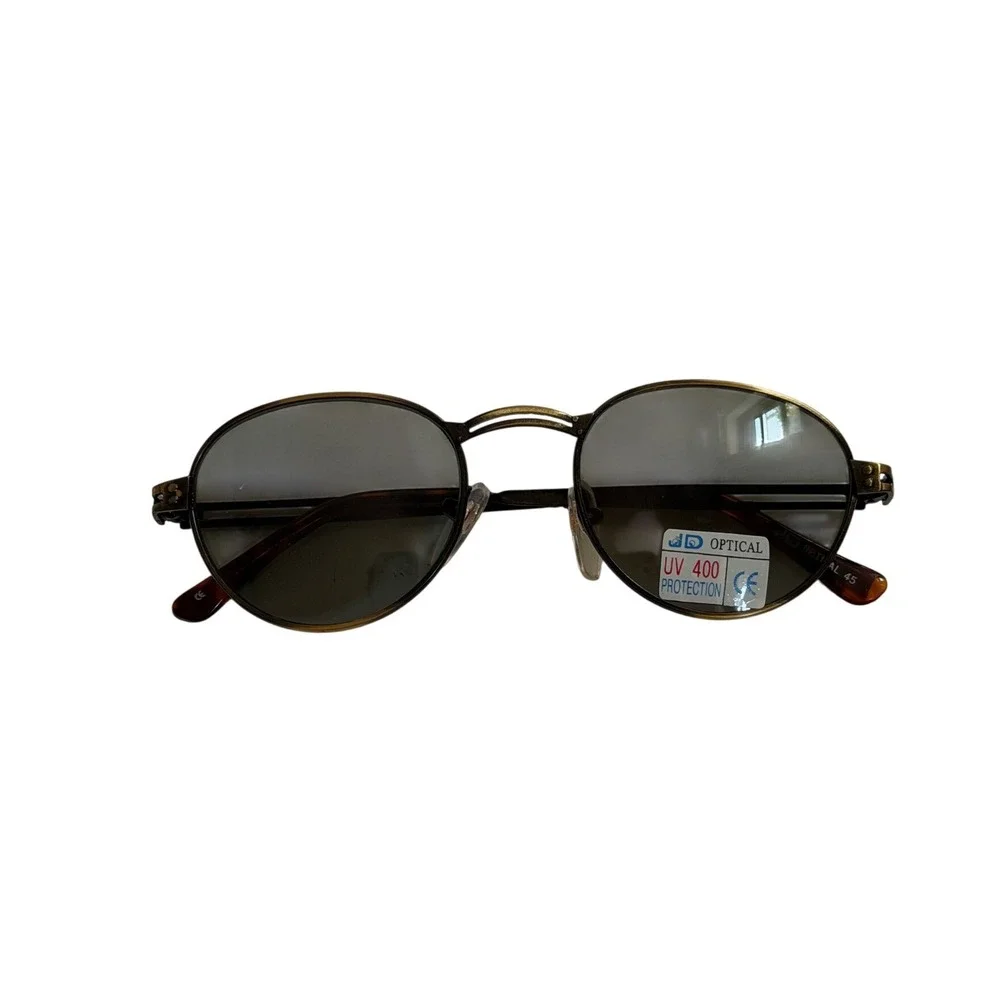 Vintage 90s/ Y2K Oval Metal Sunglasses